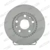 Jeu de 2 disques de frein FERODO DDF2078C - Réf. 1251398