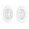 2 Disques De Frein Ferodo Ddf2090c