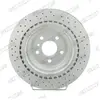 Disque de frein FERODO DDF2209C arrière, ventilé, 2 pièce