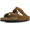 Arizona Suede - Regular par Birkenstock Marron 46 Homme