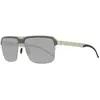 Mercedes Benz Lunettes de soleil rectangulaires en métal M1049 pour homme TU multicolore