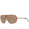 Lunettes de soleil - Mercedes Benz - M3018-C - Marron - Métal - Ø 61 mm