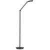 HELL Lampadaire arqué LED Evolo CCT, noir