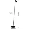 HELL Tom Pro Lampadaire, LED, 1 source lumineuse, 60550/1-06,