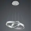 HELL Suspension LED Delta, à 2 lampes, CCT, aluminium