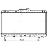 Radiateur, refroidissement du moteur TOA2147 Ava Quality Cooling TOA2147