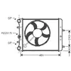 Radiateur, refroidissement du moteur SAA2013 Ava Quality Cooling SAA2013