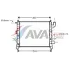 Radiateur, refroidissement du moteur RTA2262 Ava Quality Cooling RTA2262
