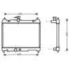 AVA Deutschland GmbH Radiateur moteur pour TOYOTA: Yaris (Ref: TOA2251)