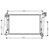 Radiateur, refroidissement du moteur TOA2289 Ava Quality Cooling TOA2289