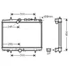 Radiateur, refroidissement du moteur PEA2202 Ava Quality Cooling PEA2202