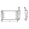 AVA Deutschland GmbH Radiateur moteur pour FIAT: Punto (Ref: FTA2299)