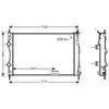 Radiateur, refroidissement du moteur DNA2288 Ava Quality Cooling DNA2288
