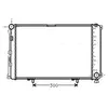 Radiateur, refroidissement du moteur MS2078 Ava Quality Cooling MS2078
