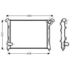 AVA Deutschland GmbH Radiateur moteur pour MINI: MINI (Ref: BWA2314)
