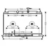 AVA Deutschland GmbH Radiateur moteur pour KIA: Rio (Ref: KAA2152)