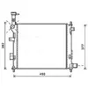 Radiateur, refroidissement du moteur KA2189 Ava Quality Cooling KA2189