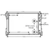 Radiateur, refroidissement du moteur MSA2546 Ava Quality Cooling MSA2546