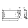 AVA Deutschland GmbH Radiateur moteur pour FIAT: Panda (Ref: FTA2368)