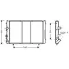 Radiateur, refroidissement du moteur RTA2274 Ava Quality Cooling RTA2274
