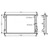 AVA Deutschland GmbH Radiateur moteur pour FORD: Connect (Ref: FDA2411)