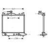 Radiateur, refroidissement du moteur SZA2058 Ava Quality Cooling SZA2058