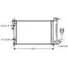 Radiateur, refroidissement du moteur CNA2136 Ava Quality Cooling CNA2136
