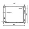Radiateur, refroidissement du moteur DN2385 Ava Quality Cooling DN2385