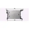 Radiateur, refroidissement du moteur FT2470 Ava Quality Cooling FT2470