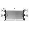 Radiateur, refroidissement du moteur CN2320 Ava Quality Cooling CN2320