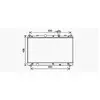 Radiateur, refroidissement du moteur SZ2147 Ava Quality Cooling SZ2147