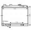 Radiateur, refroidissement du moteur DN2430 Ava Quality Cooling DN2430