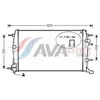 Radiateur, refroidissement du moteur RTA2616 Ava Quality Cooling RTA2616