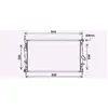 Radiateur, refroidissement du moteur FD2628 Ava Quality Cooling FD2628