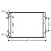 Radiateur, refroidissement du moteur VNA2283 Ava Quality Cooling VNA2283