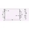 Radiateur, refroidissement du moteur VN2398 Ava Quality Cooling VN2398