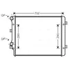 Radiateur, refroidissement du moteur VN2207 Ava Quality Cooling VN2207