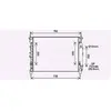 Radiateur, refroidissement du moteur CT2067 Ava Quality Cooling CT2067