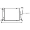 Radiateur, refroidissement du moteur VN2006 Ava Quality Cooling VN2006