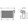 Radiateur de chauffage AVA QUALITY COOLING RT6228 - Réf. RT6228