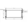 Radiateur, refroidissement du moteur OL2264 Ava Quality Cooling OL2264