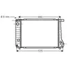 Radiateur, refroidissement du moteur BW2086 Ava Quality Cooling BW2086
