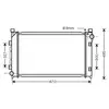 Radiateur, refroidissement du moteur AU2163 Ava Quality Cooling AU2163