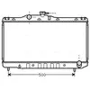 Radiateur, refroidissement du moteur TO2099 Ava Quality Cooling TO2099