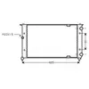 Radiateur, refroidissement du moteur ST2021 Ava Quality Cooling ST2021