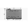 Radiateur, refroidissement du moteur TO2297 Ava Quality Cooling TO2297