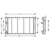 Radiateur, refroidissement du moteur RT2361 Ava Quality Cooling RT2361