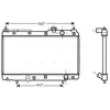 Radiateur, refroidissement du moteur HD2175 Ava Quality Cooling HD2175