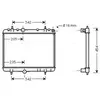 Radiateur, refroidissement du moteur PE2267 Ava Quality Cooling PE2267
