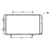 Radiateur, refroidissement du moteur PEA2268 Ava Quality Cooling PEA2268
